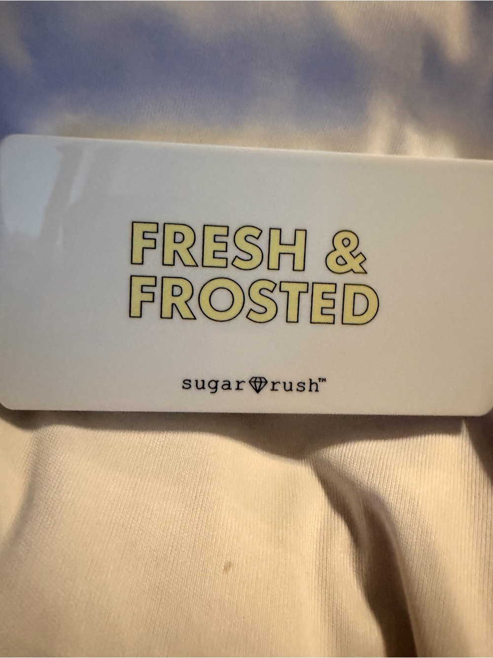 SugarRush "Fresh & Frosted" Highlighter
